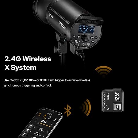 Godox DP600IIIV Studio Flash 600Ws, GN106 5600±200K 2.4G X System 1/2000-1/800s Bowens Mount, Strobe Flash Monolight for Portrait, Fashion, Wedding, Product Photography Godox DP600IIIV Studio Flash 600Ws, GN106 5600±200K 2.4G X System 1/2000-1/800s Bowens Mount, Strobe Flash Monolight for Portrait, Fashion, Wedding, Product Photography